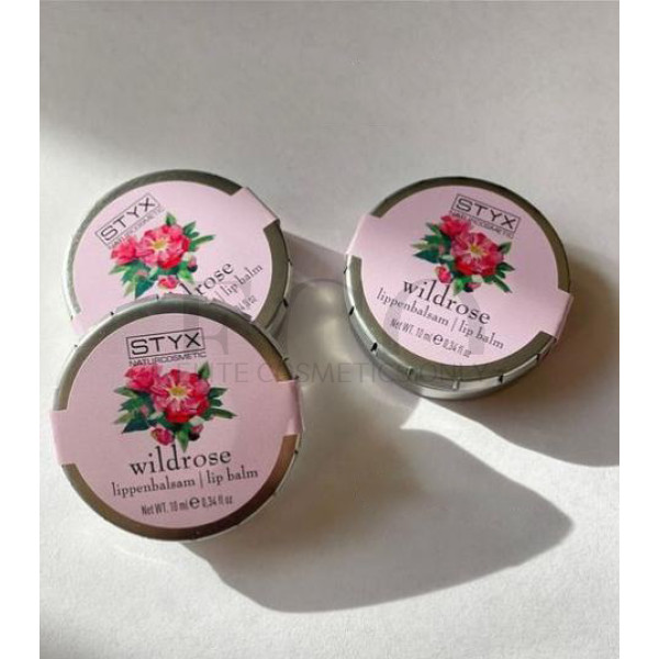 Rosehip lip balm STYX Naturcosmetic flower 10 ml